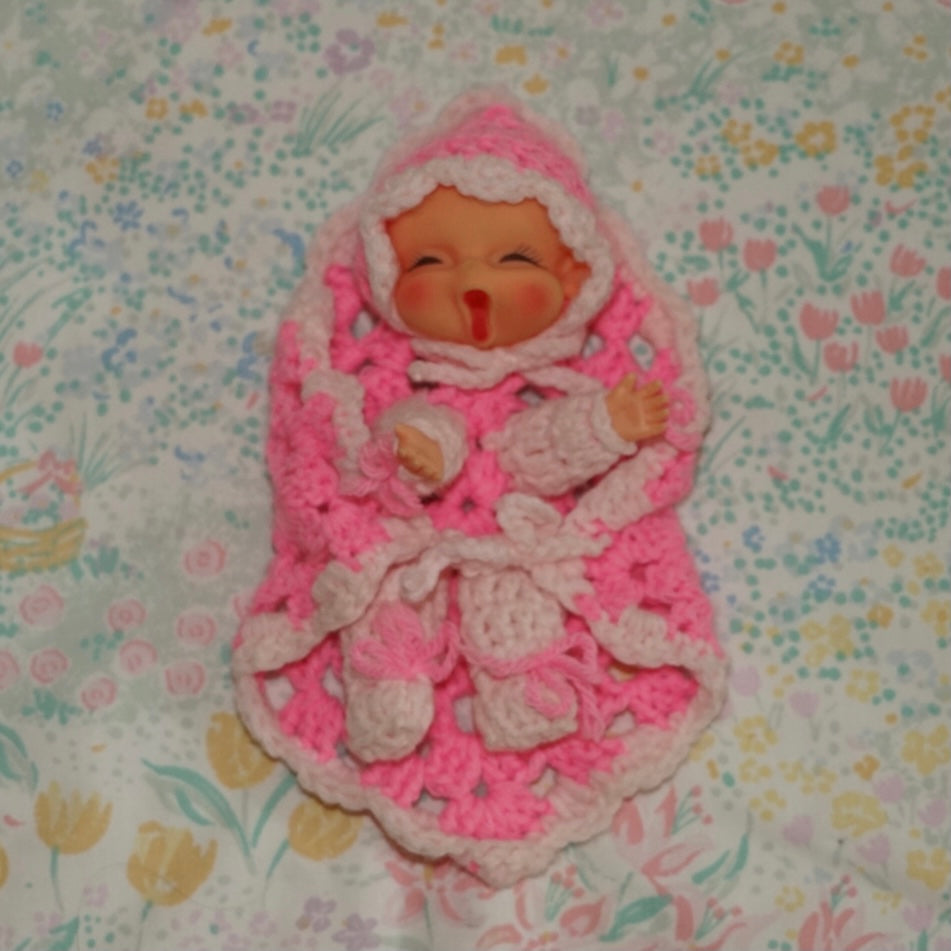 1950s crochet doll