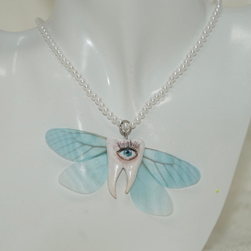Tooth Fairy Pearl Necklace