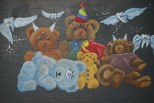 Load image into Gallery viewer, Teddy Friends (12”x9”)
